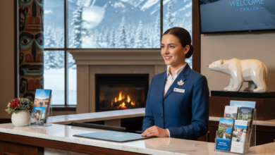 مطلوب موظف استقبال لفندق في كندا