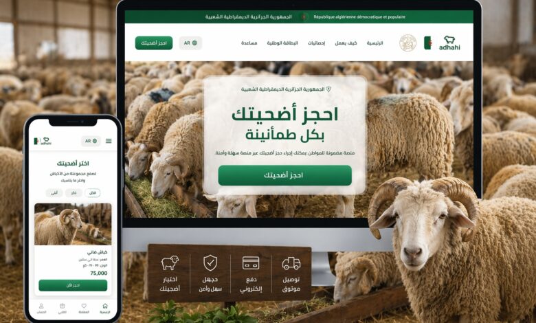 وزارة الفلاحة تطلق منصة إلكترونية لاقتناء أضاحي العيد بطريقة منظمة