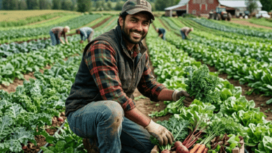 مطلوب عامل زراعة خضروات في مزراع كندا