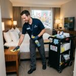 مطلوب عامل نظافة غرف في شركة تنظيف المباني بكندا