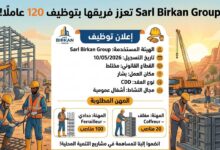 شركة Sarl Birkan Group تعزز فريقها بتوظيف 120 عاملًا