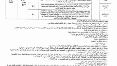 مديرية الصناعة لولاية البيض تعلن عن مسابقة توظيف