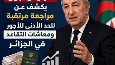 الرئيس تبون يكشف عن مراجعة مرتقبة للحد الأدنى للأجور ومعاشات التقاعد في الجزائر