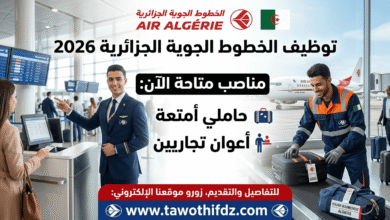 توظيف الخطوط الجوية الجزائرية 2026.. مناصب حاملي أمتعة وأعوان تجاريين متاحة الآن
