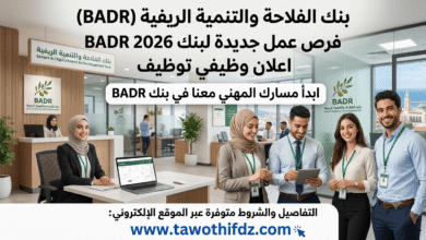 توظيف بنك BADR 2026.. فرص عمل جديدة في بنك الفلاحة والتنمية الريفية