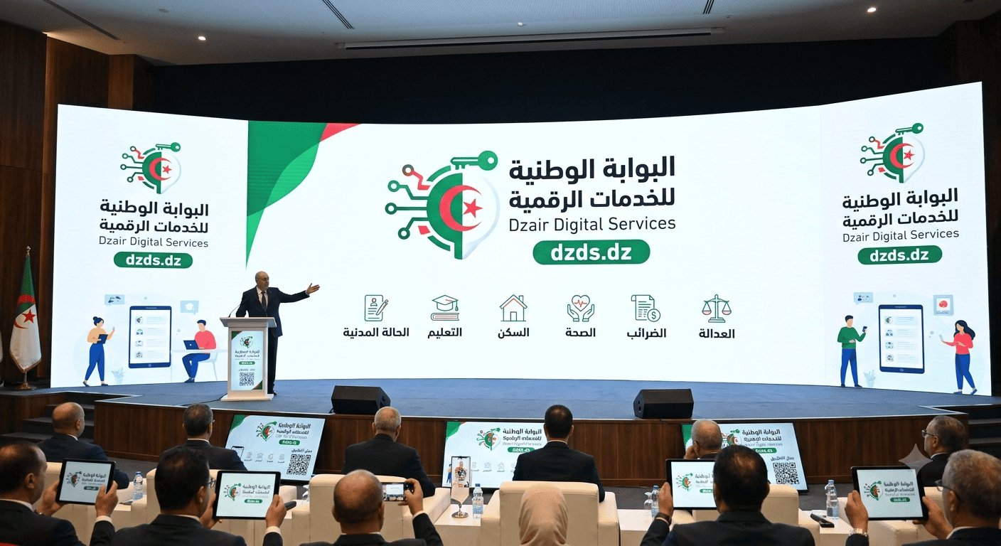 رابط البوابة الوطنية للخدمات الرقمية Dzair Digital Services في الجزائر