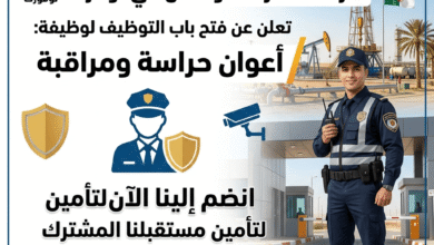 شركات الحراسة والأمن في توقرت تعلن عن توظيف أعوان حراسة ومراقبة