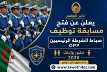 الأمن الوطني يعلن عن فتح مسابقة توظيف ضباط الشرطة الرئيسيين OPP ذكور وإناث 2026