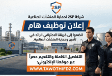 توظيف أعوان أمن ومشرفين في شركة 2SP لحماية المنشآت الصناعية