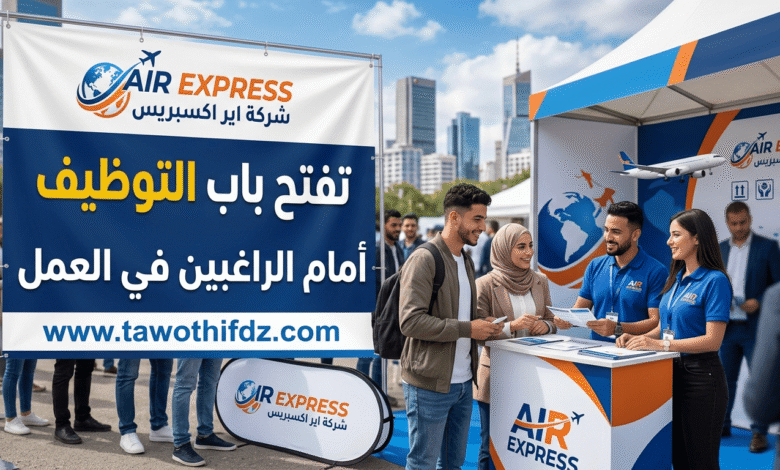 شركة AIR EXPRESS تفتح باب التوظيف أمام الراغبين في العمل