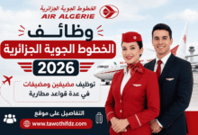 وظائف الخطوط الجوية الجزائرية 2026.. توظيف مضيفين ومضيفات في عدة قواعد مطارية