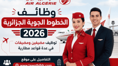 وظائف الخطوط الجوية الجزائرية 2026.. توظيف مضيفين ومضيفات في عدة قواعد مطارية
