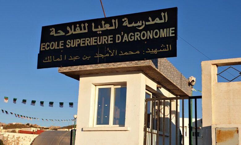 المدرسة العليا للفلاحة بمستغانم تعلن عن فتح مسابقة للتوظيف الخارجي