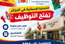 القنصلية الإسبانية في الجزائر تفتح التوظيف.. التفاصيل وطريقة التقديم